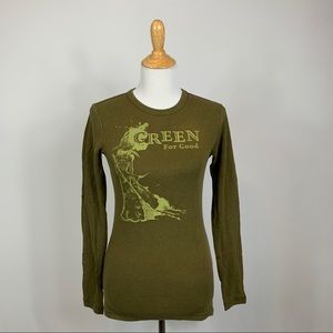 Green For Good - Wicked The Musical Long Sleeve
